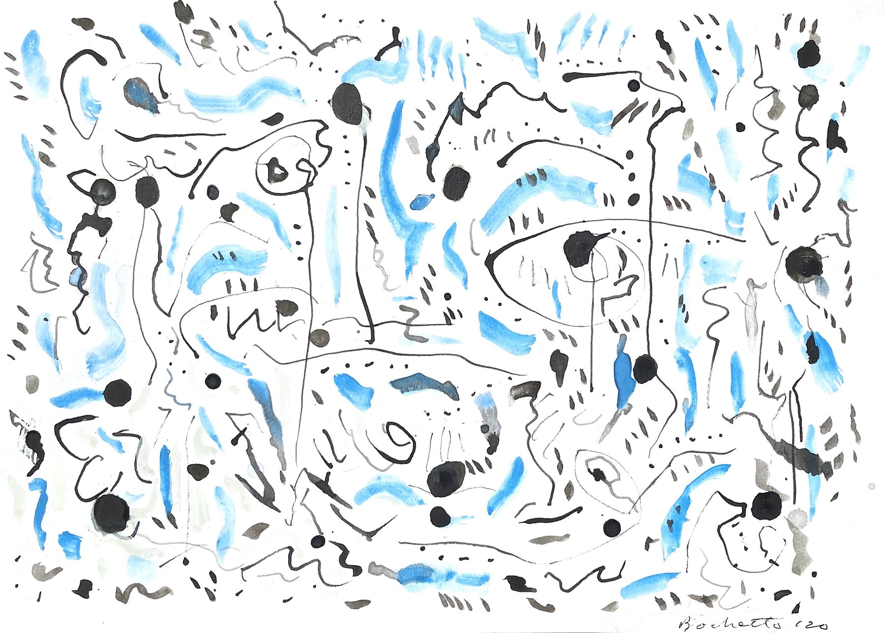 blue and black pelagic