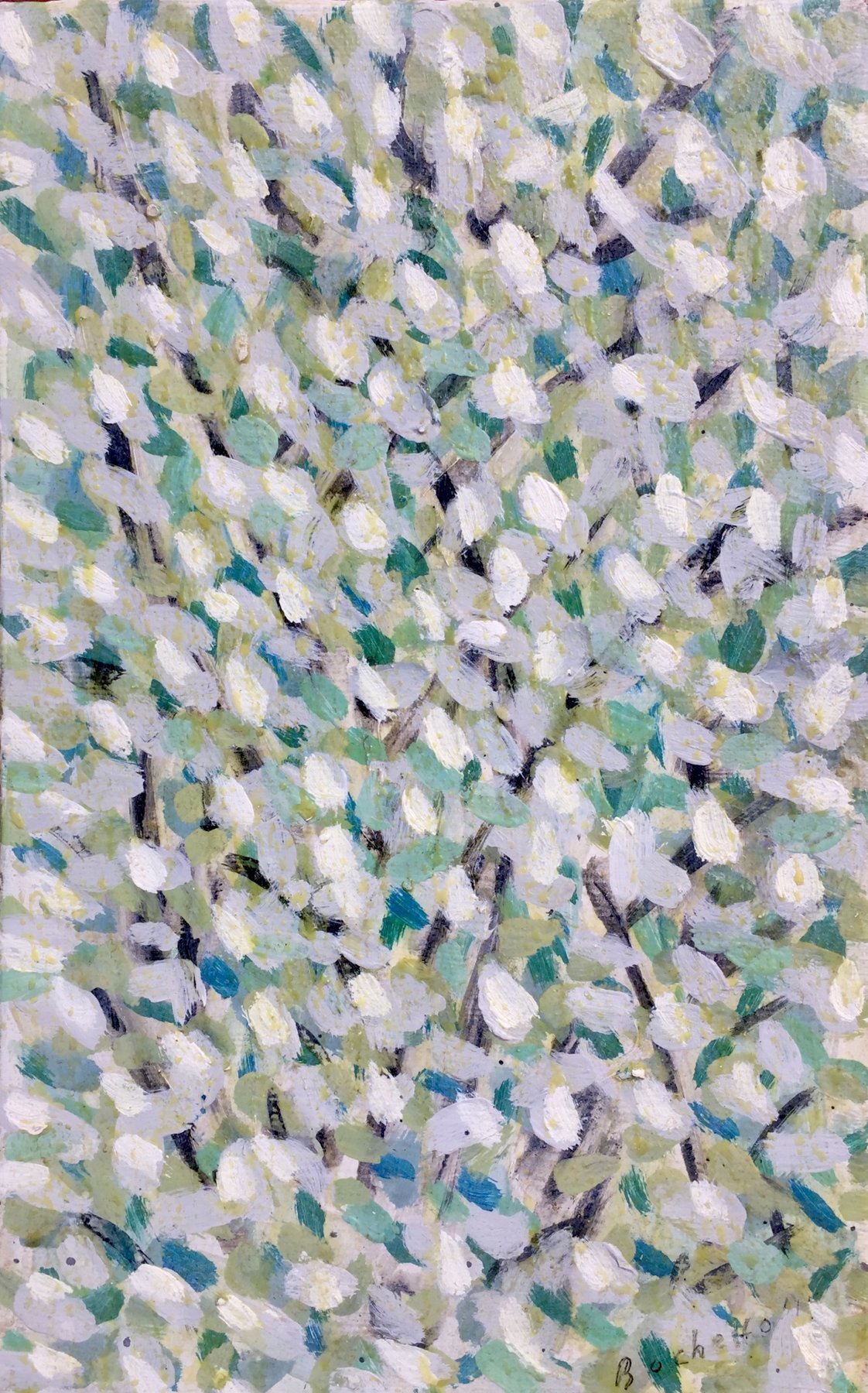 gray green detail