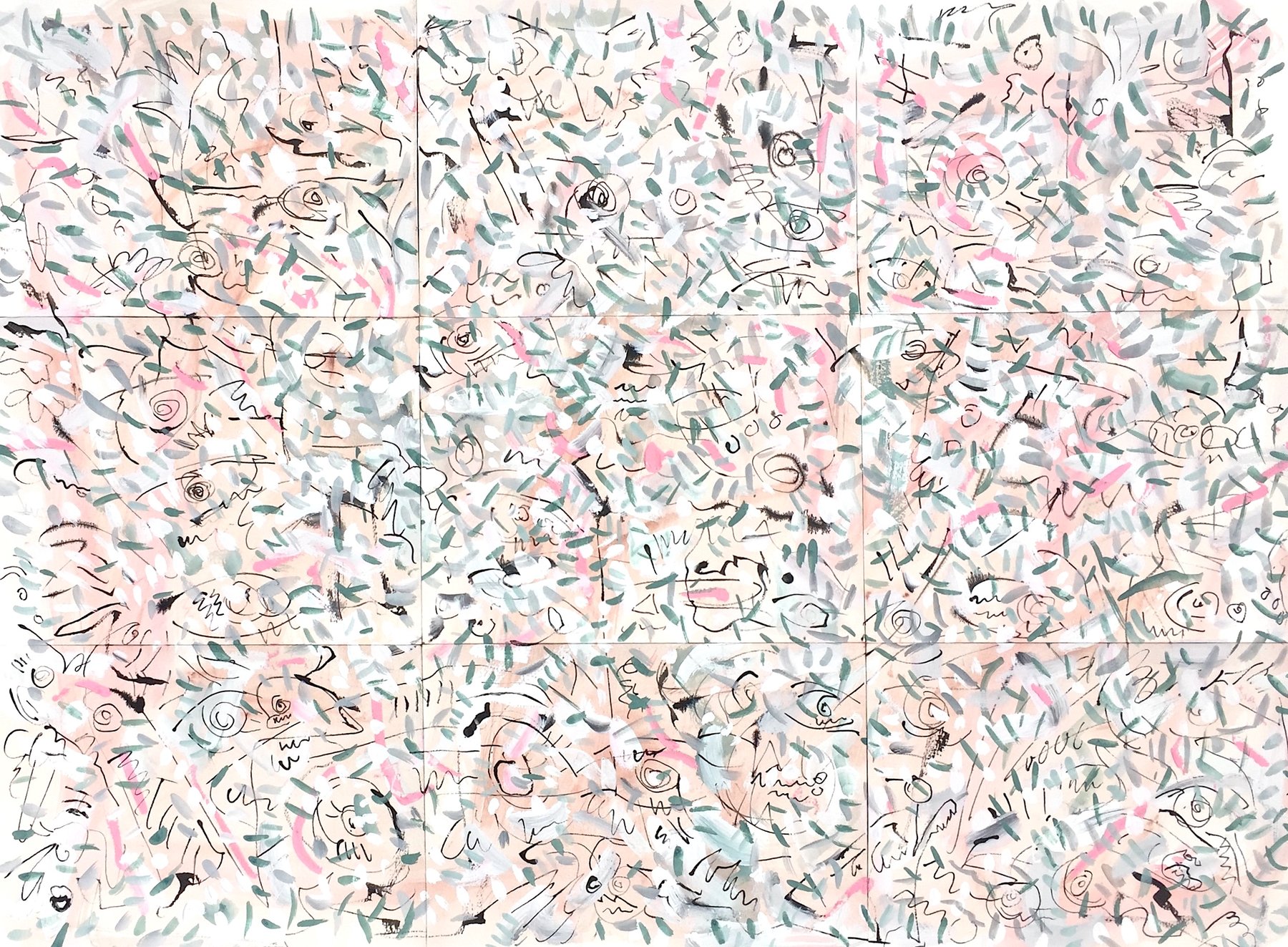 pink and green pelagic