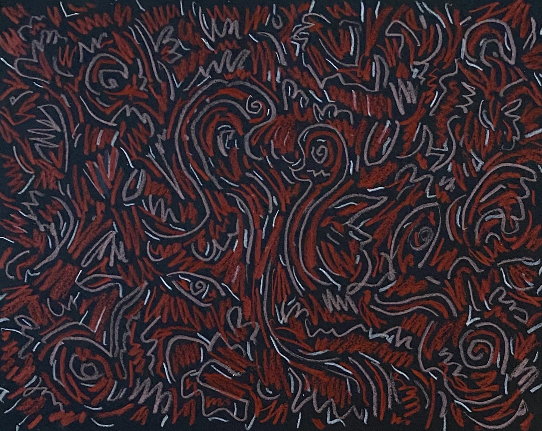 red and black garden 2