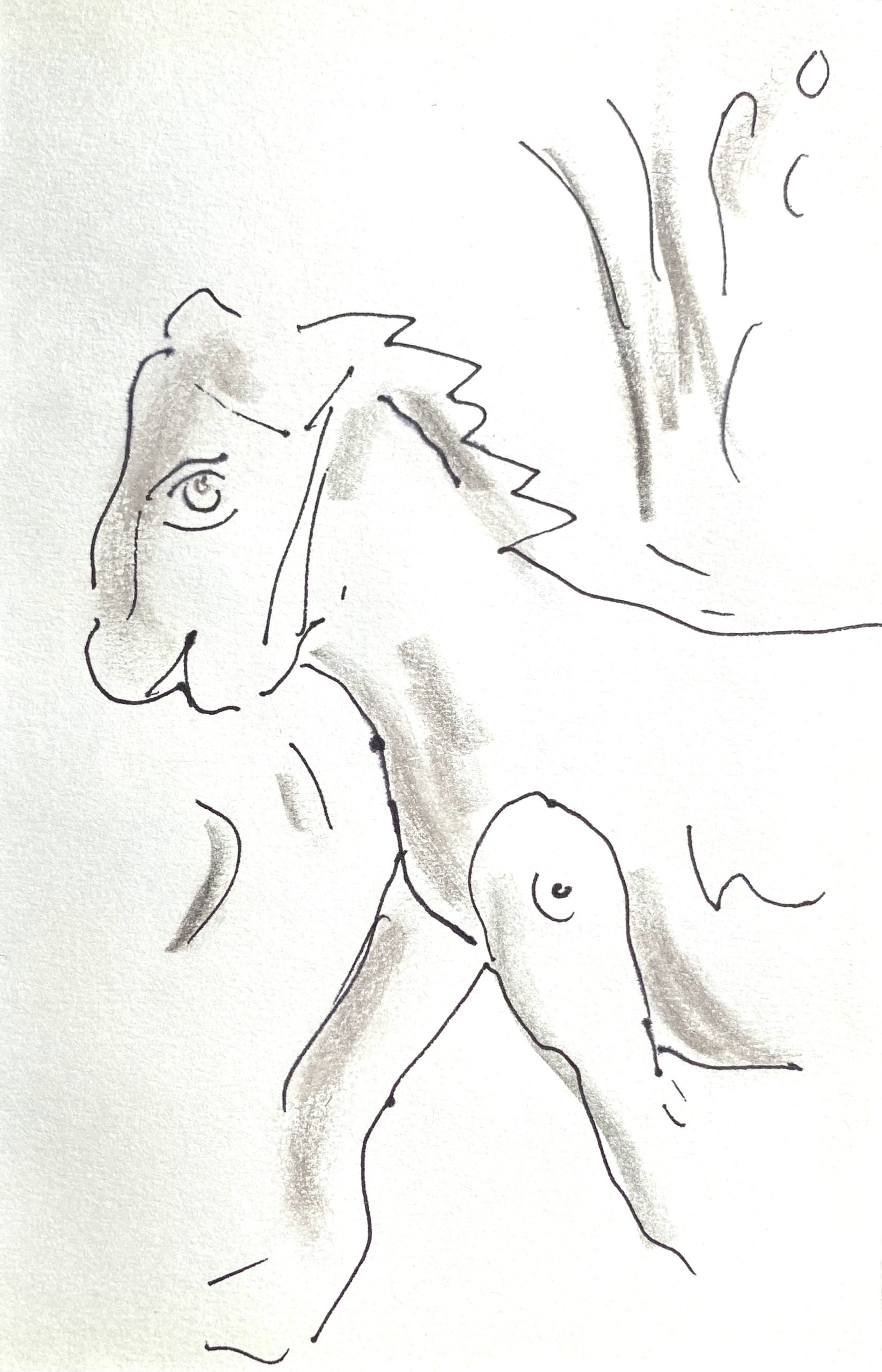 jointed horse