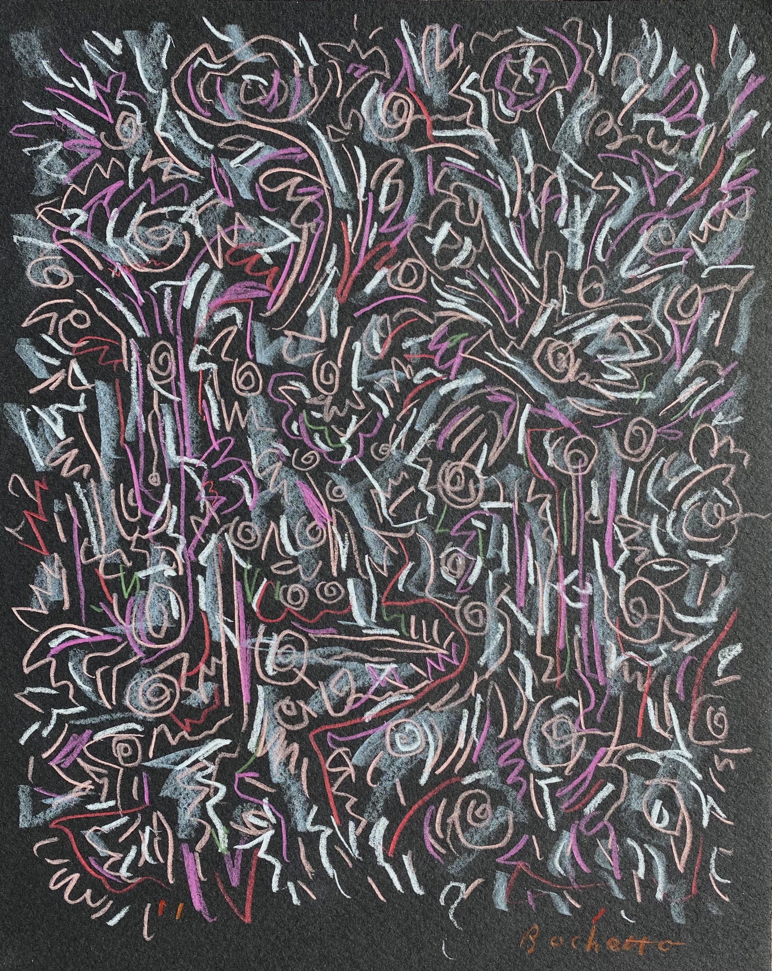 shaded garden