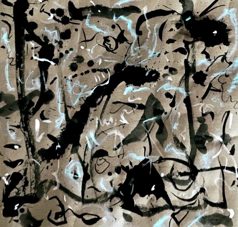 blue and black notation