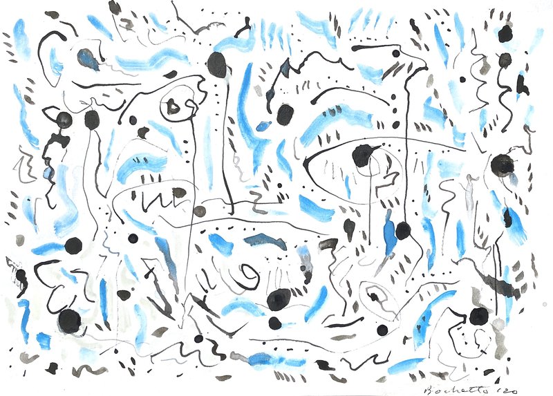 blue and black pelagic