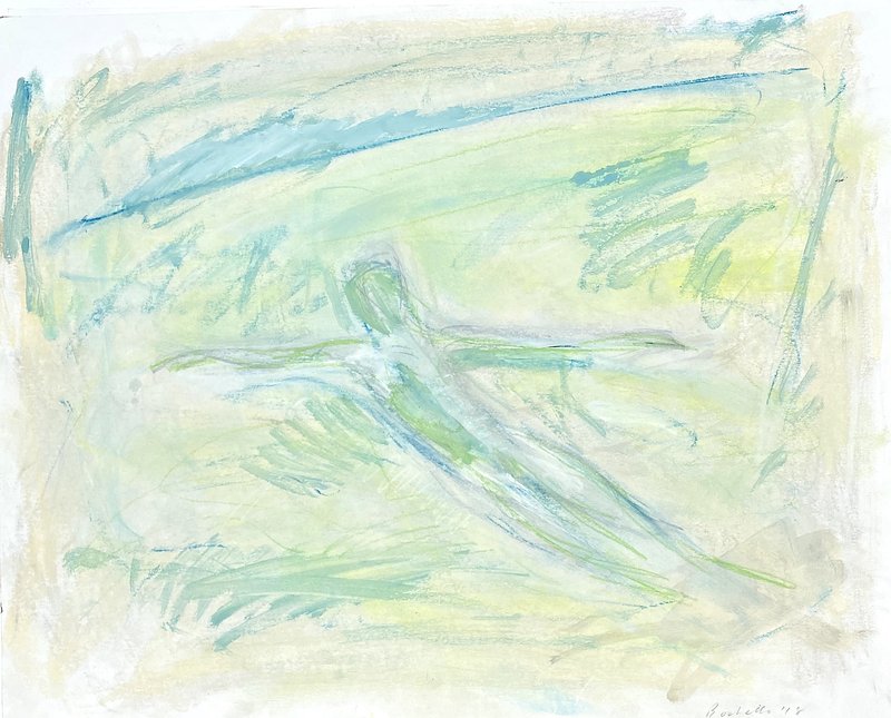 green swimmer