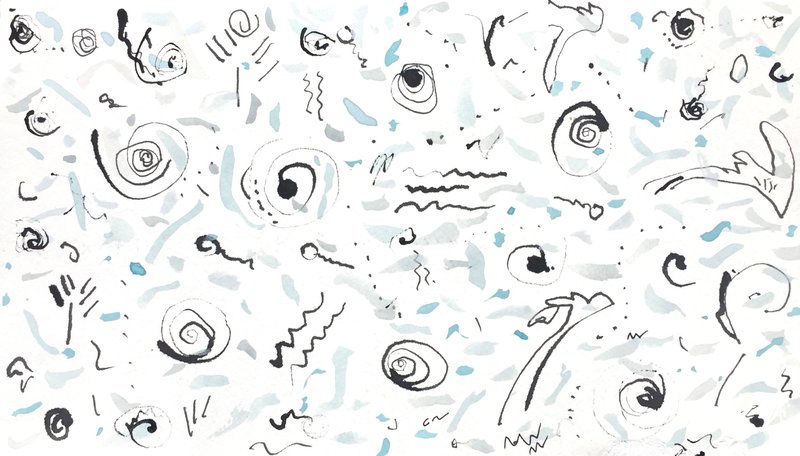 pale pelagic shown on a wall